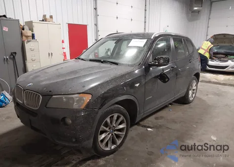 2013 BMW X3 xDrive28I from USA, damaged, VIN 5UXWX9C53D0A30201